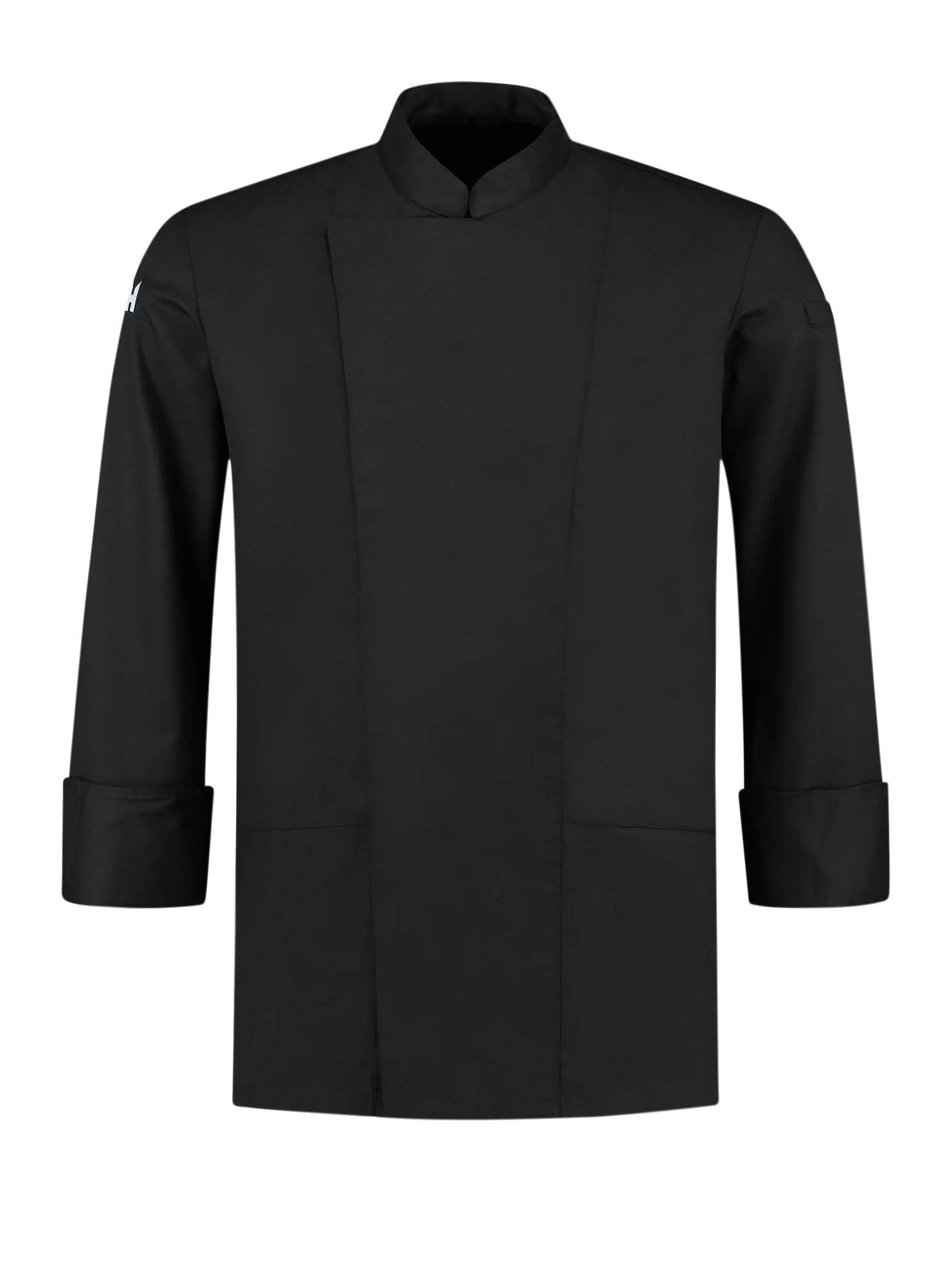 Chef Jacket Dave Black by Le Nouveau Chef -  ChefsCotton