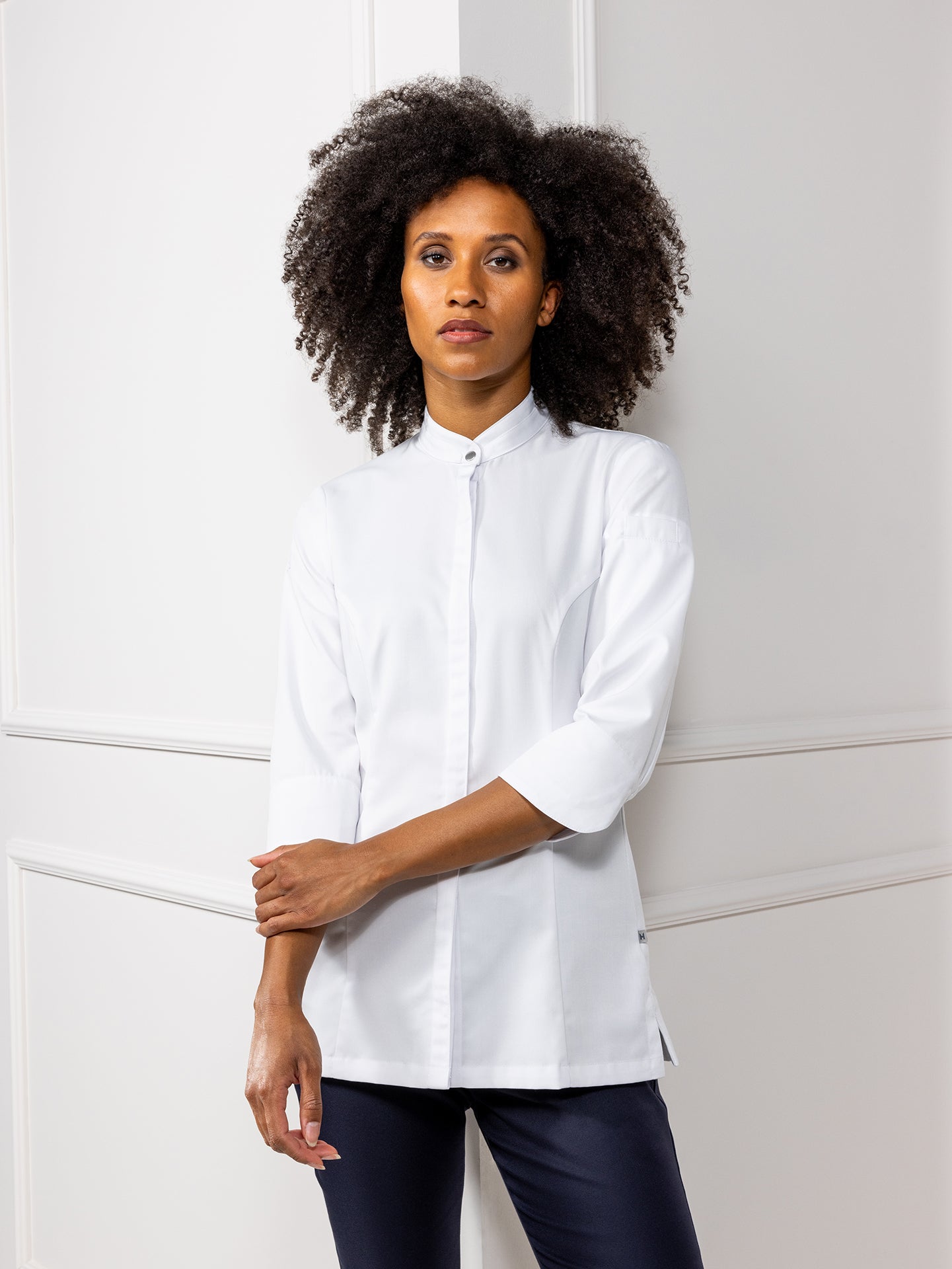 Chef Jacket Esmee White by Le Nouveau Chef -  ChefsCotton