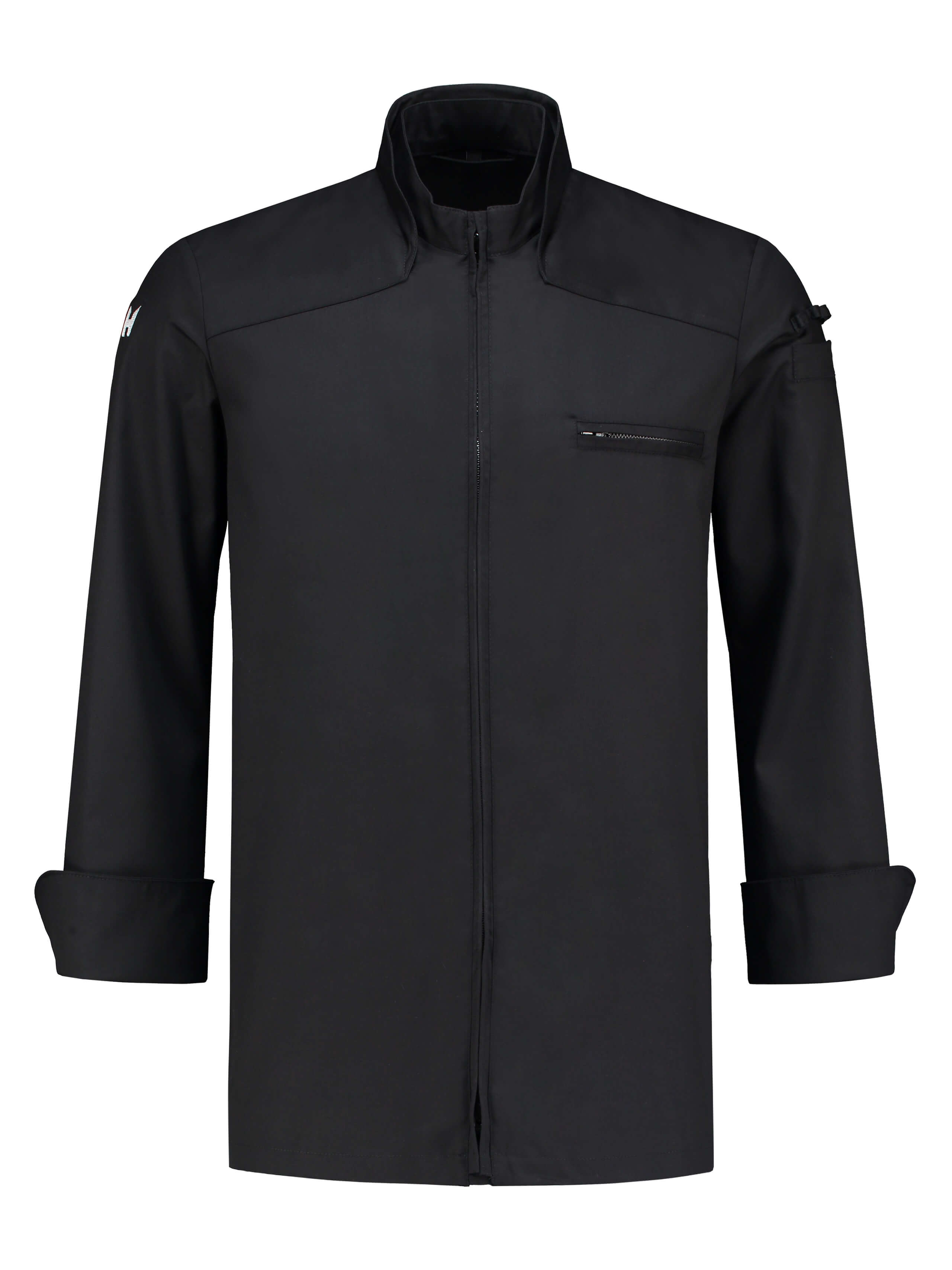 Chef Jacket Nero Black by Le Nouveau Chef -  ChefsCotton