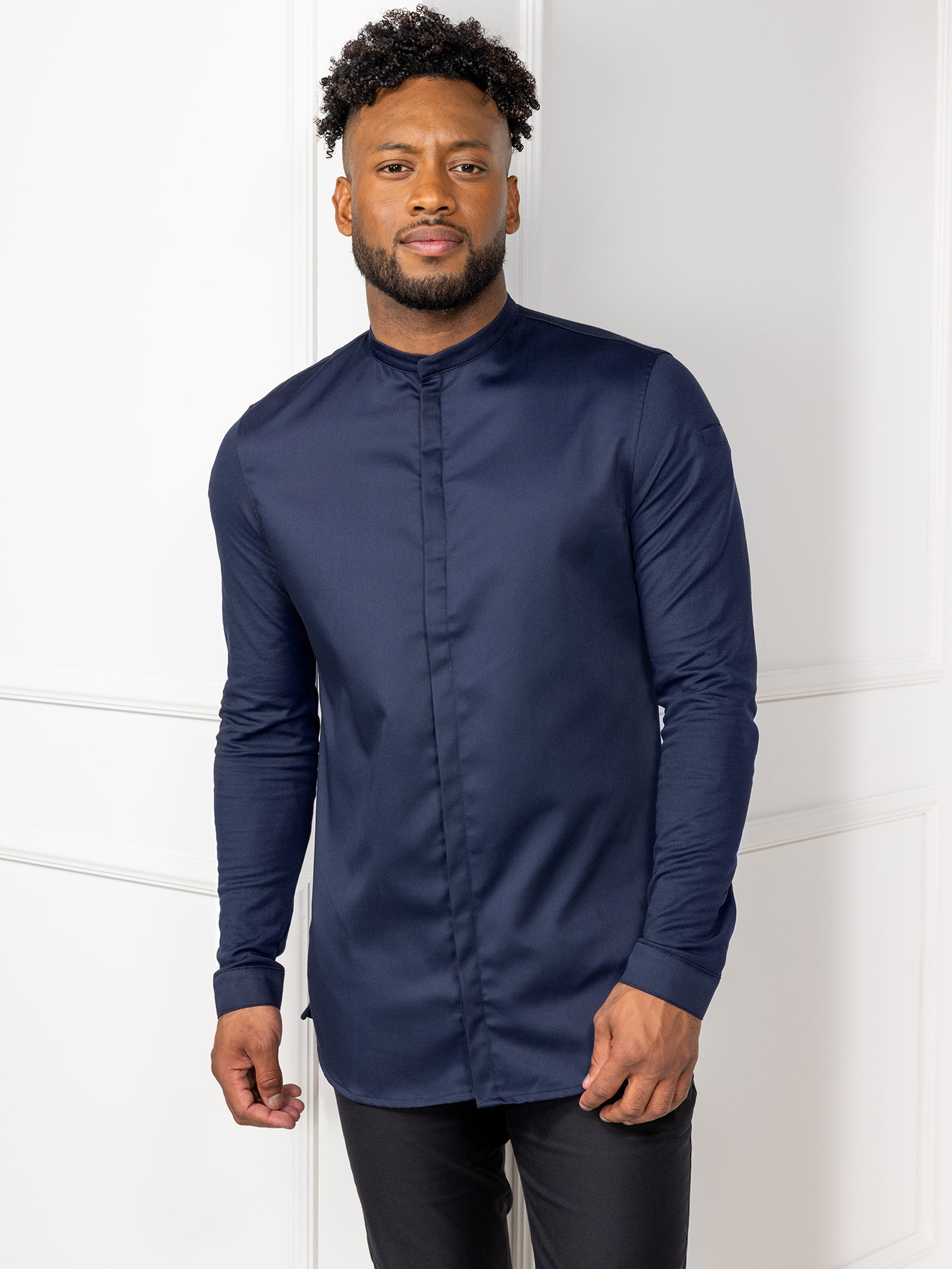 Chef Jacket Julien Patriot Blue by Le Nouveau Chef -  ChefsCotton