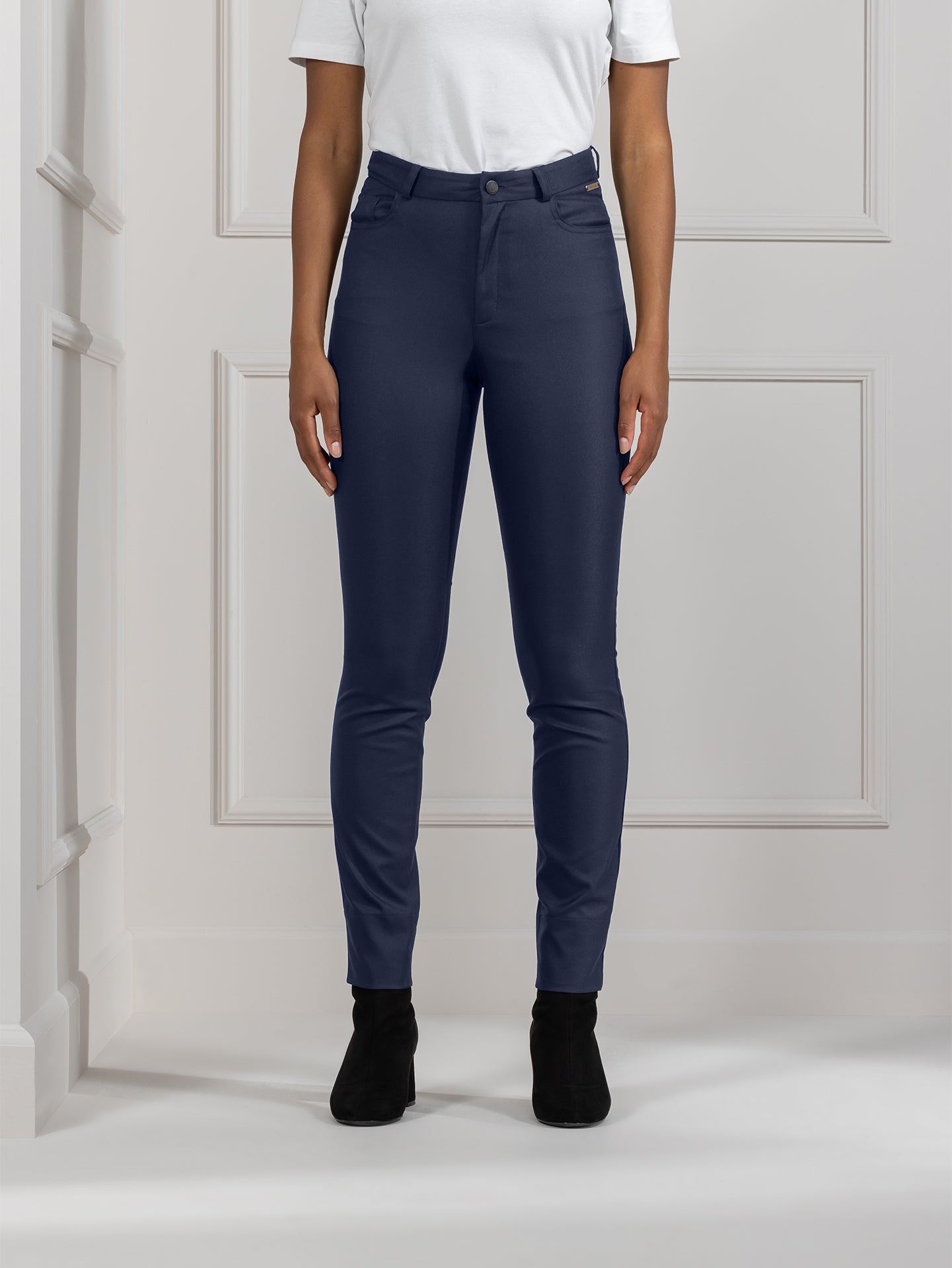 Pants Savannah Deep Blue by Le Nouveau Chef -  ChefsCotton