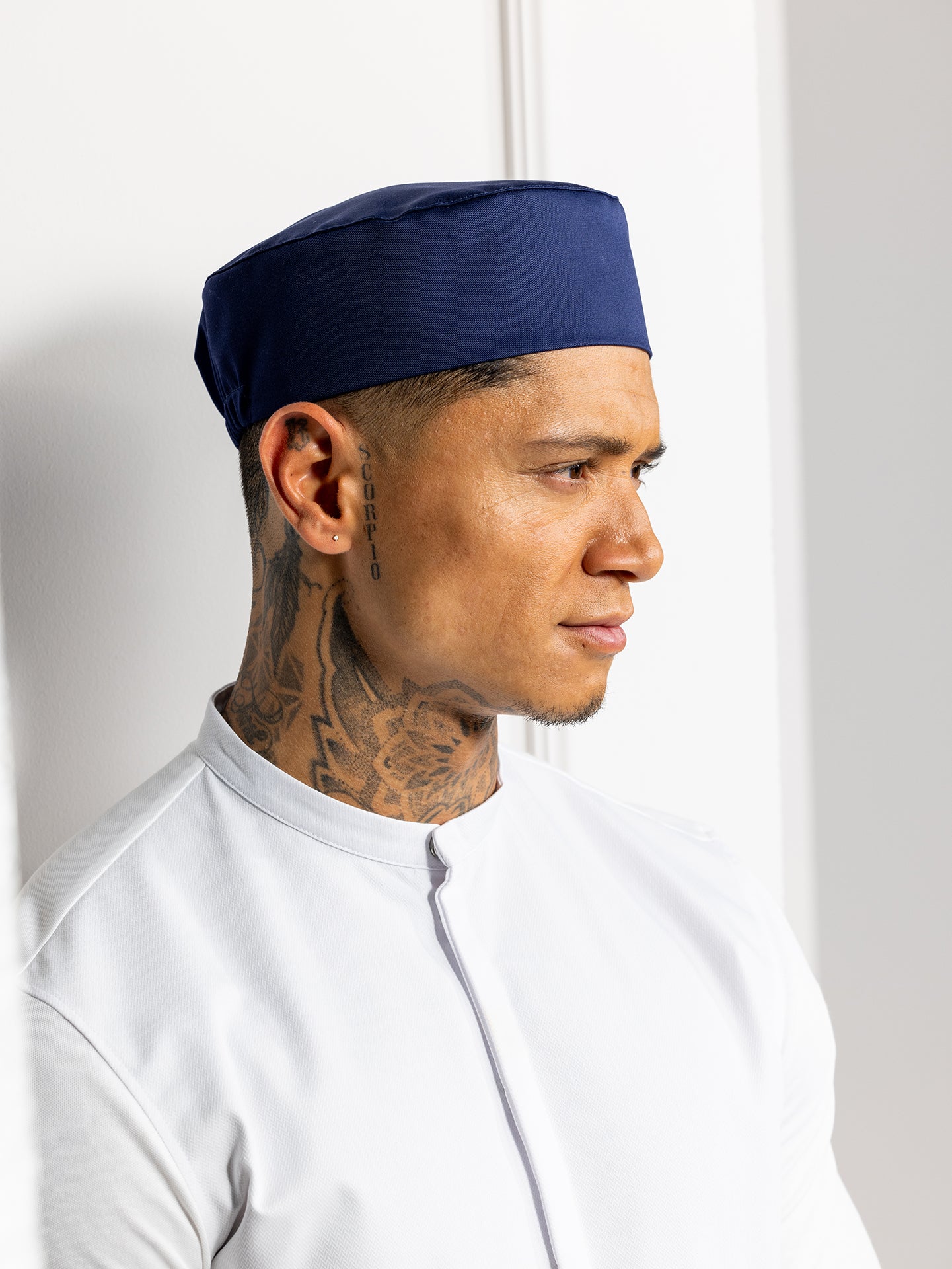 Chef Hat Fez Navy by Le Nouveau Chef -  ChefsCotton