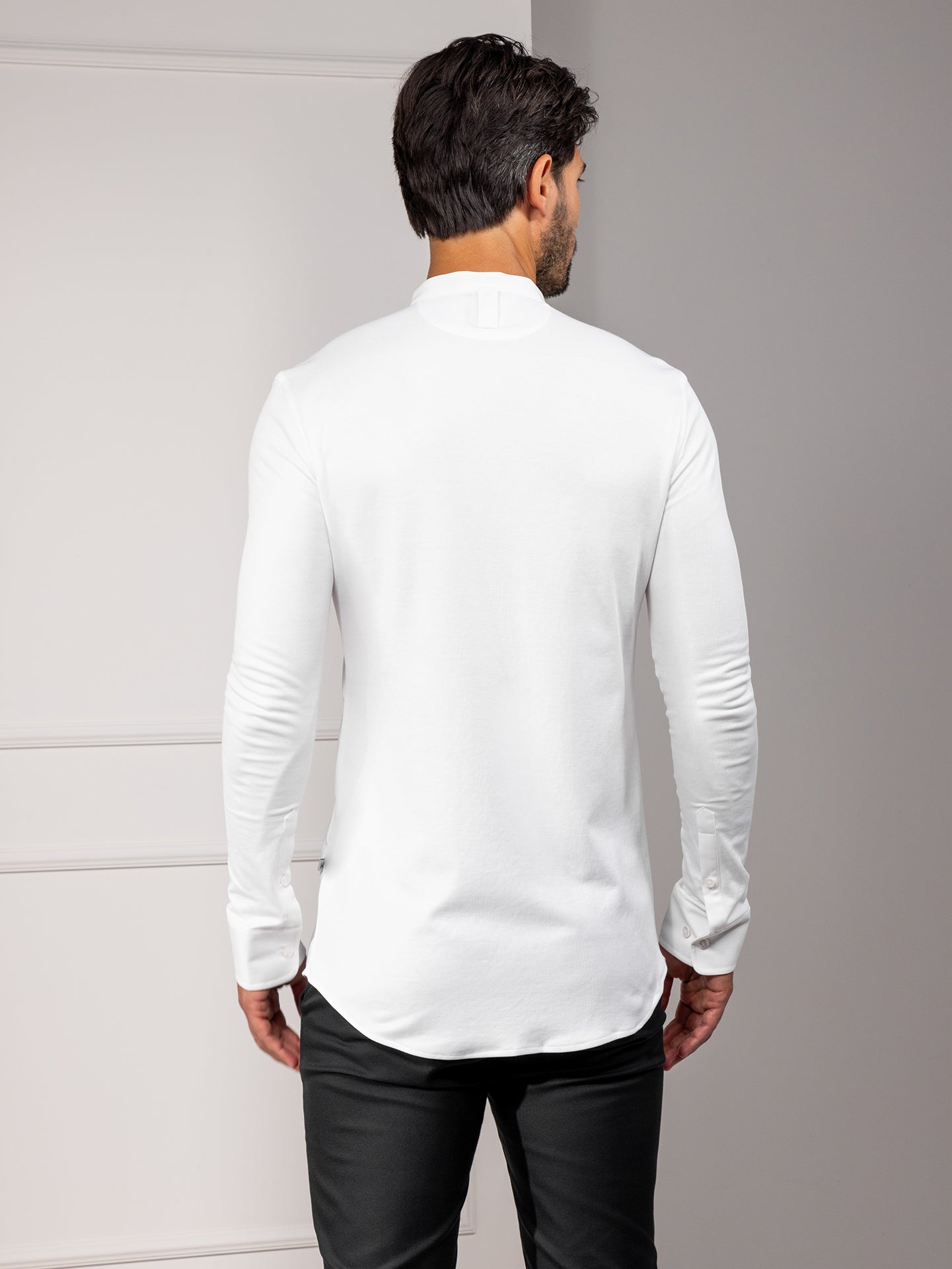 Service Shirt Lucas White by Le Nouveau Chef -  ChefsCotton