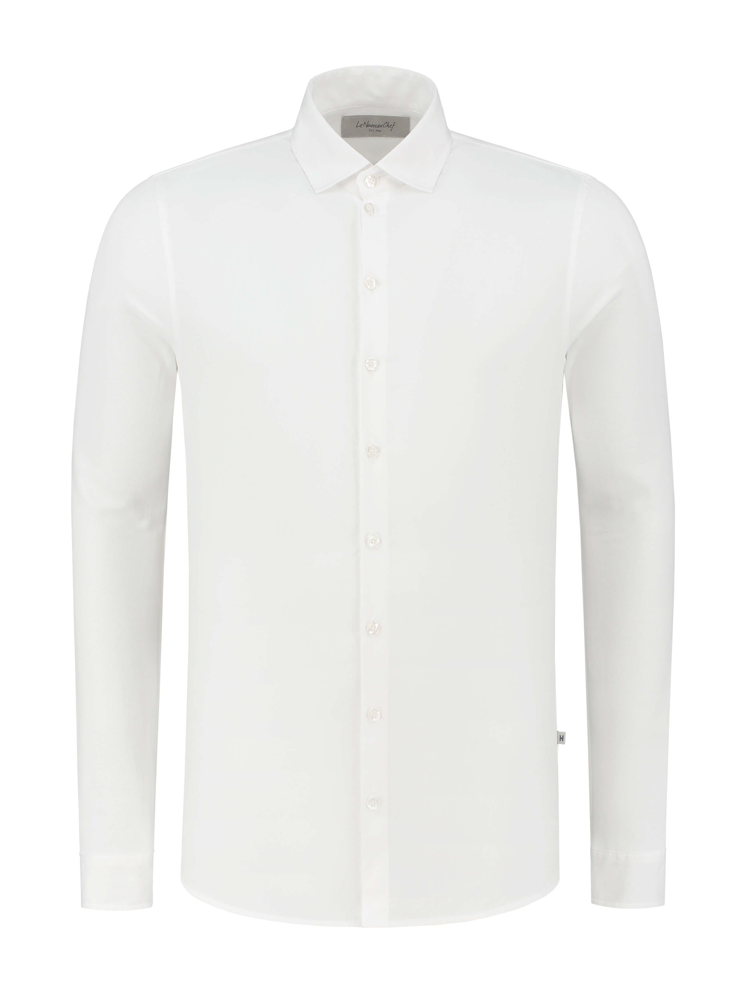 Service Shirt Liam White by Le Nouveau Chef -  ChefsCotton