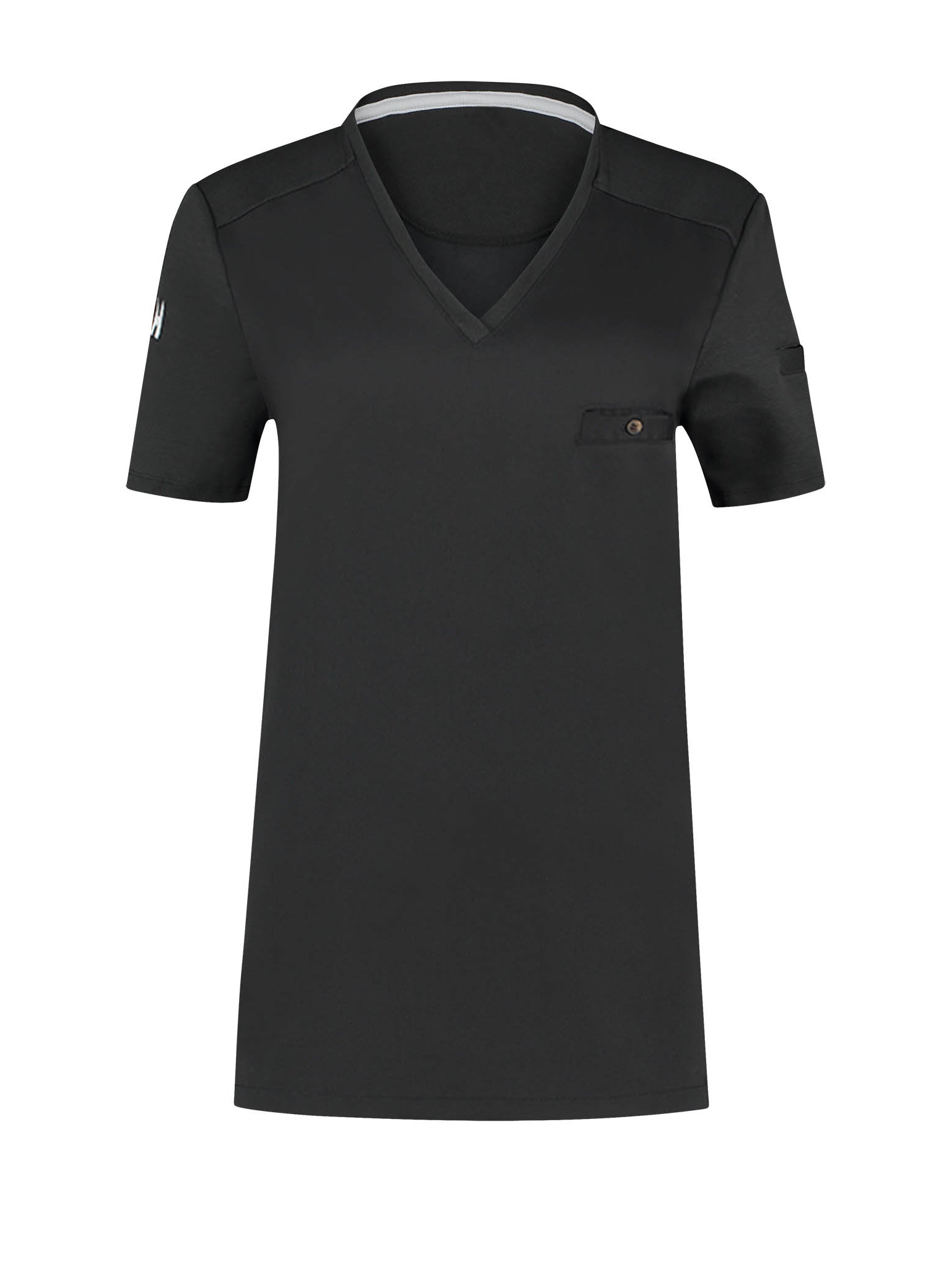 Chef T-Shirt Fae Black by Le Nouveau Chef -  ChefsCotton