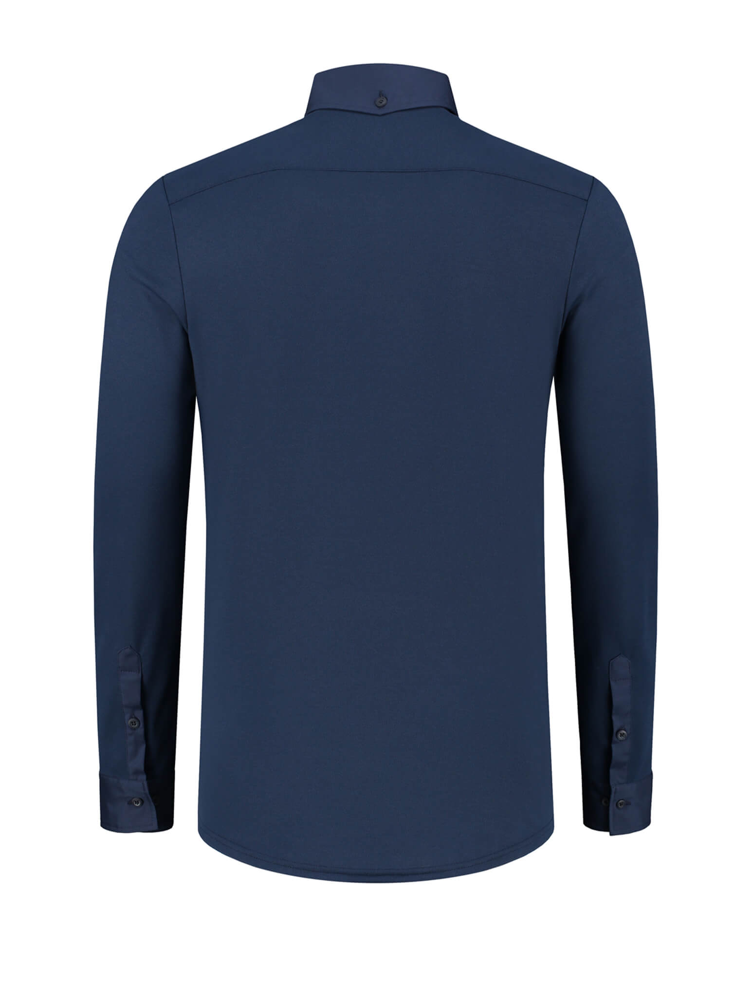 Longsleeve Polo Enzio Patriot Blue by Le Nouveau Chef -  ChefsCotton