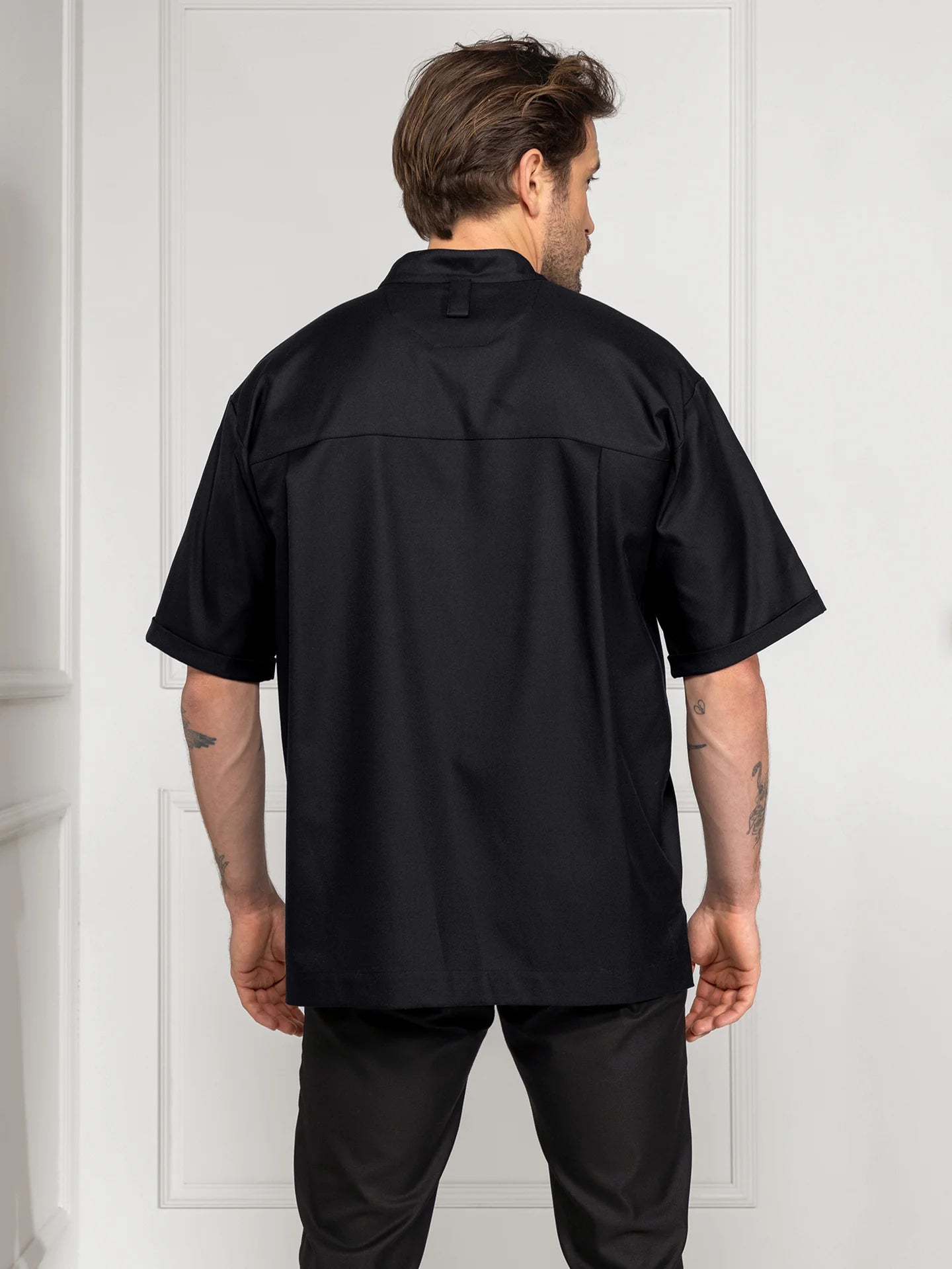 Chef T-shirt Henrique Black by Le Nouveau Chef -  ChefsCotton