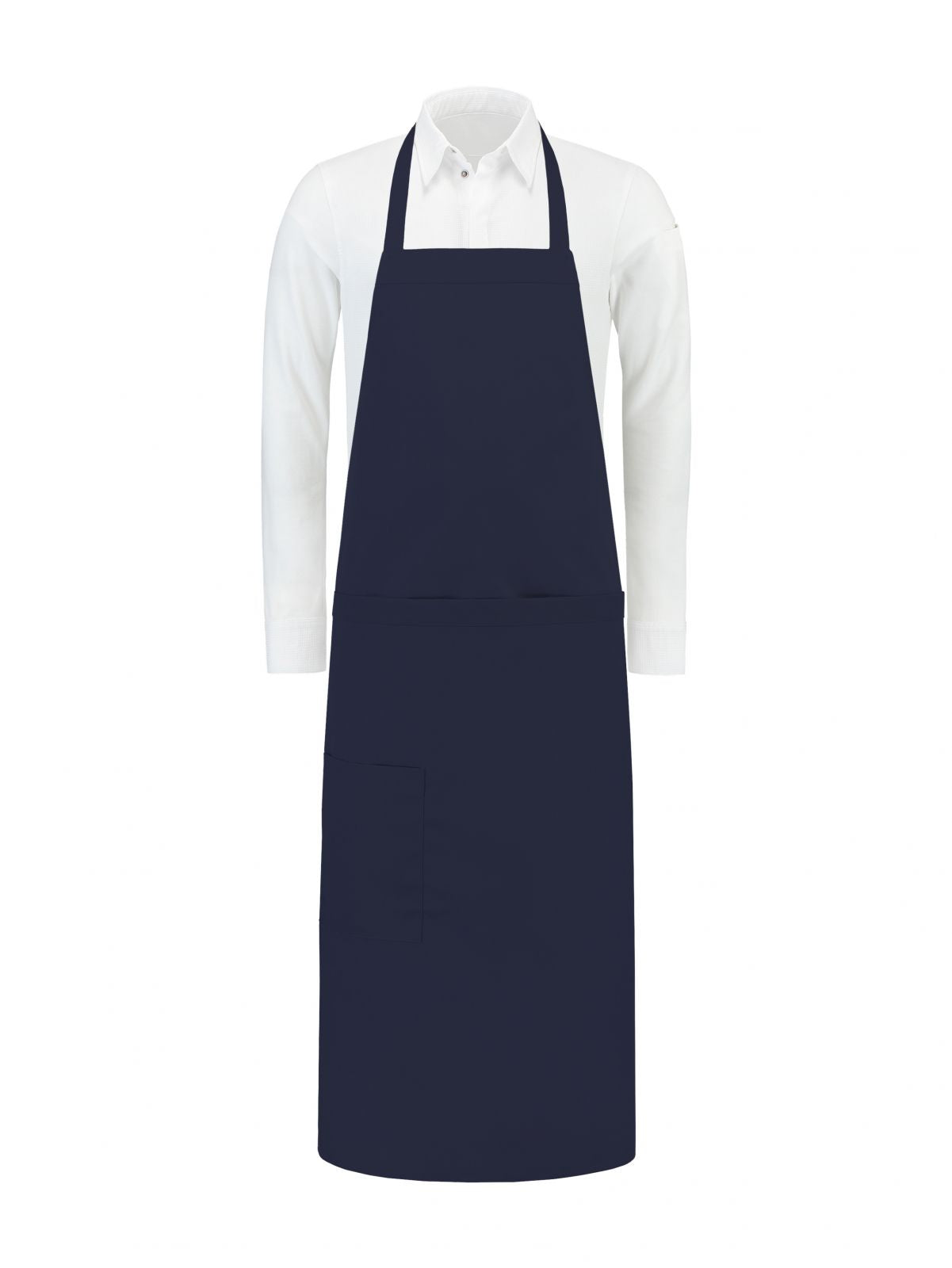 Bib Apron Phoenix Navy by Le Nouveau Chef -  ChefsCotton