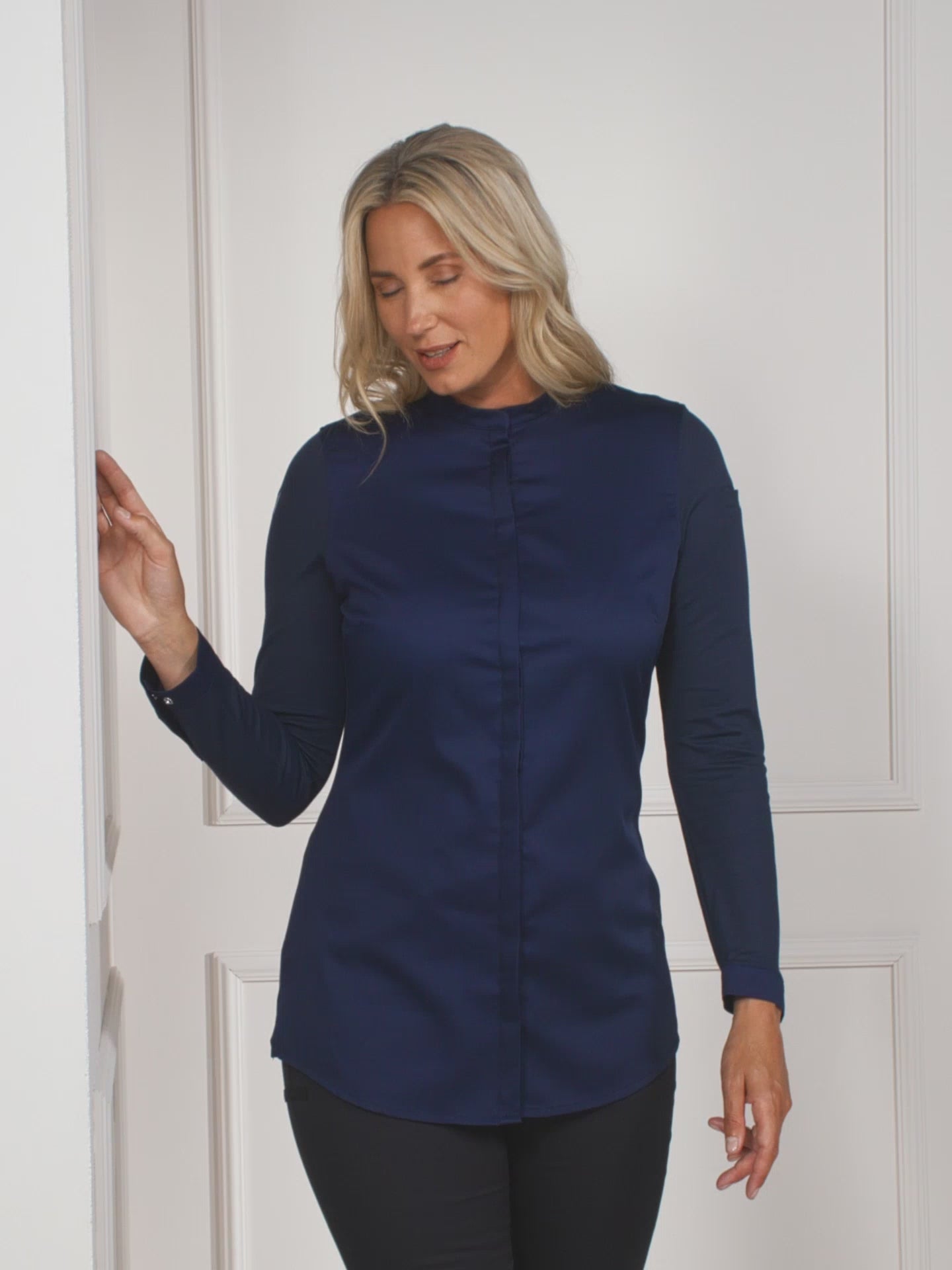 Chef Jacket Jolie Patriot Blue by Le Nouveau Chef